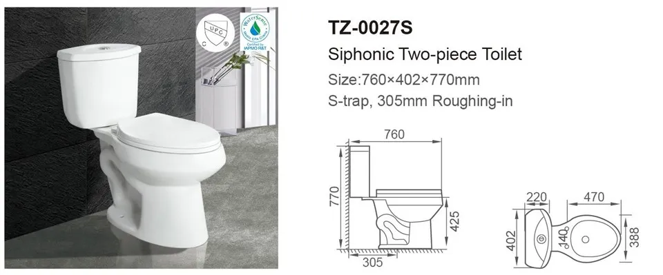 convenient height dual flush  toilet